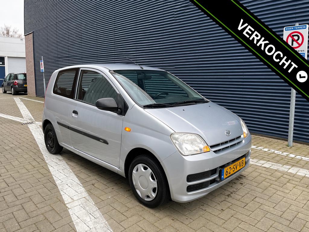 Daihatsu Cuore 1.0 AIRCO - NIEUWE APK - STUURBEKRACHTIGING !, 600 kg, 18 €/maand, Cuore, Origineel Nederlands