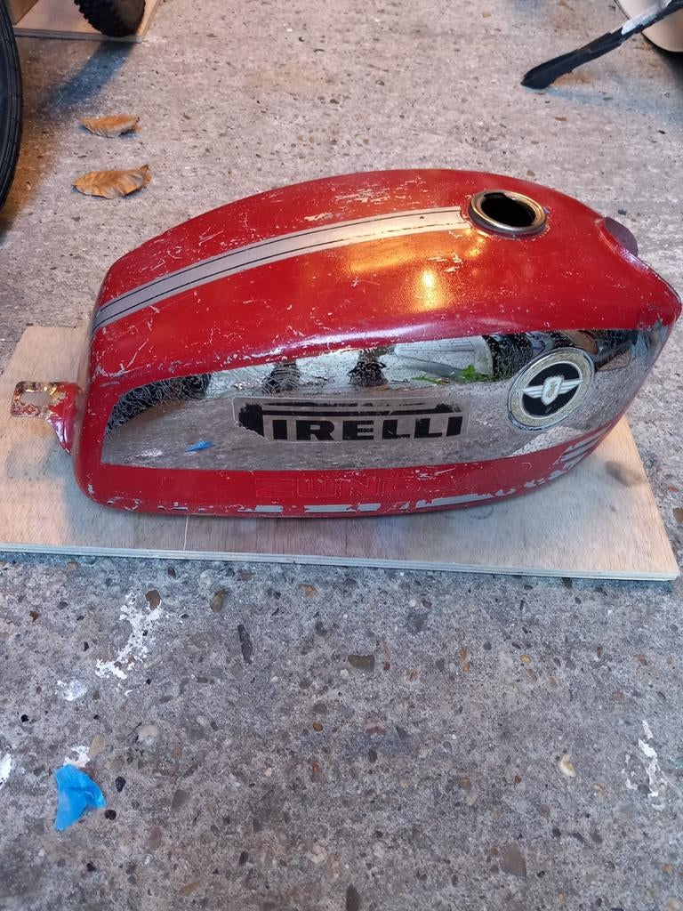 Zundapp tank 529, Fietsen en Brommers, Brommeronderdelen | Zundapp, Ophalen, Gebruikt, Tank