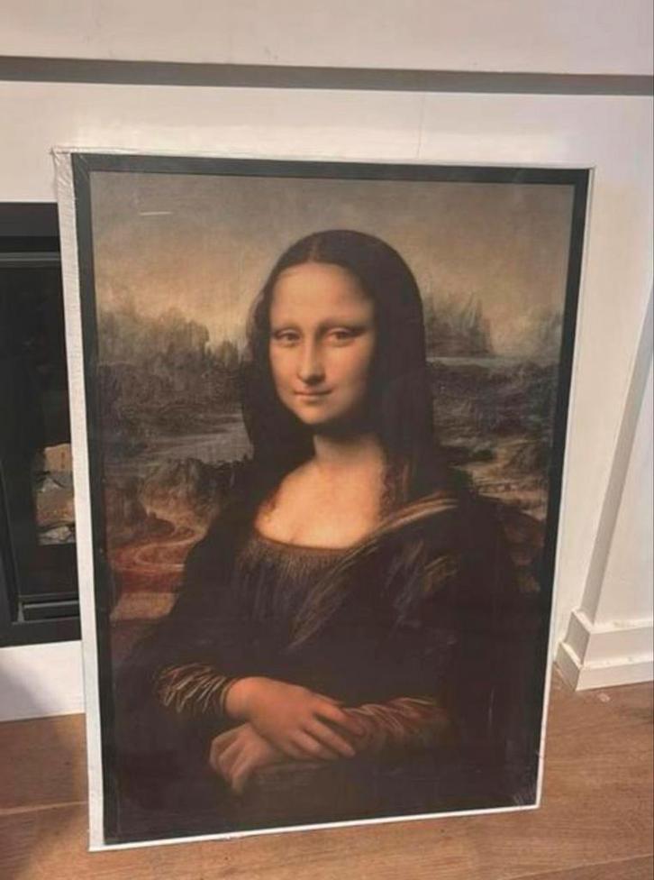 Mona Lisa Ikea X Virgil Abloh, Antiek en Kunst, Kunst | Schilderijen | Klassiek, Ophalen of Verzenden