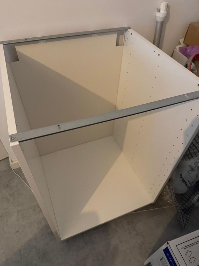 Metod Ikea onderkast basiselement wit 60x60x80, Ophalen, Zo goed als nieuw, Minder dan 60 cm