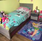 Complete slaapkamer (nachtkast, bed, kledingkast), Huis en Inrichting, Ophalen, Gebruikt, Eenpersoons