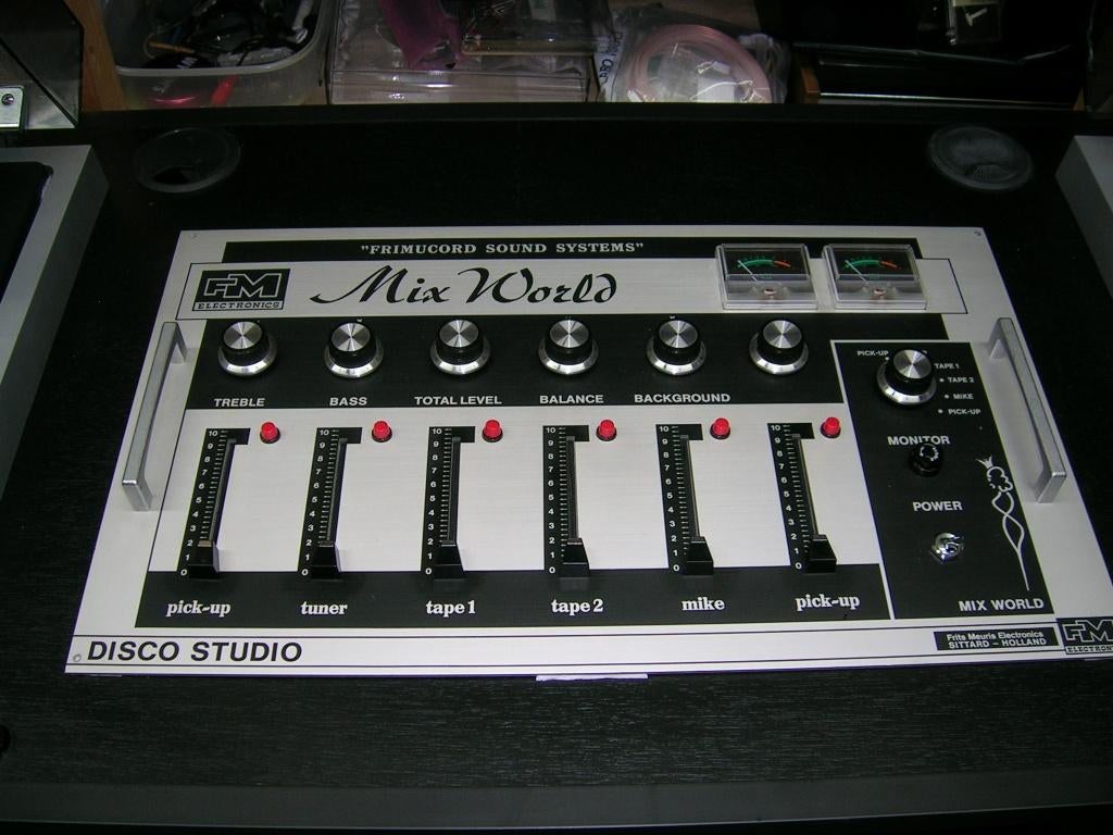 Mengpaneel Mixworld, Muziek en Instrumenten, Mengpanelen, Ophalen of Verzenden, Gebruikt, 5 tot 10 kanalen, Microfooningang