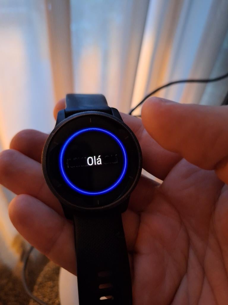 Garmin Venu 2 GPS Smartwatch - Zwart, Sieraden, Tassen en Uiterlijk, Smartwatches, Conditie, Zwart, Garmin, Ophalen of Verzenden