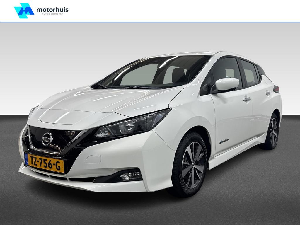 Nissan Leaf Acenta 40 kWh, Auto's, Automaat, Gebruikt, Wit, Origineel Nederlands