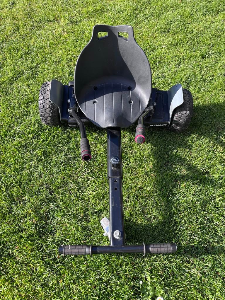 Hoverboard met zitje - Hoverkart, kleur zwart, Ophalen of Verzenden, Zo goed als nieuw, Overige typen