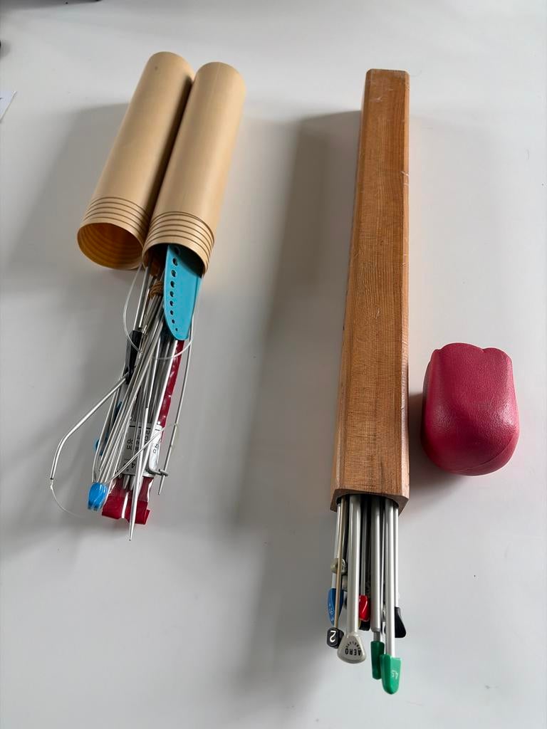 Breinaalden set - Diverse maten en soorten, Ophalen, Gebruikt, Breien, Naald