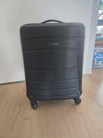 Wittchen Cabine Rolkoffertje Zwart - Zo goed als nieuw, Sieraden, Tassen en Uiterlijk, Koffers, Wieltjes, 50 tot 60 cm, Hard kunststof