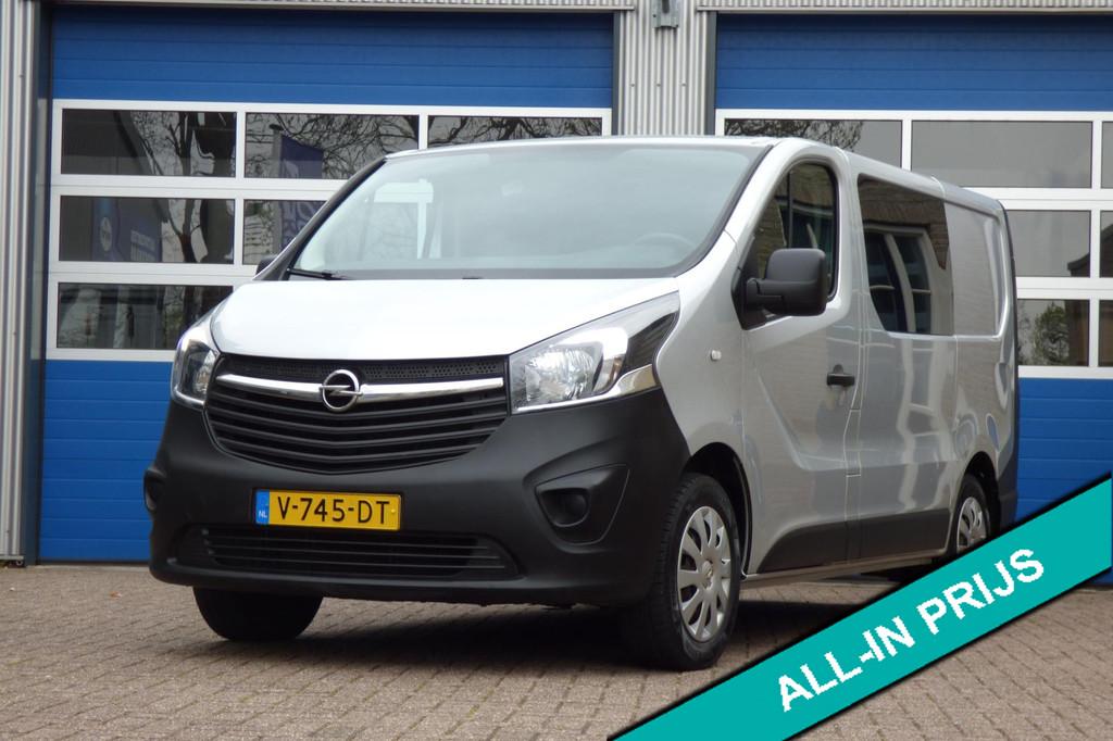 Opel Vivaro 1.6 CDTI L1H1 DC Selection Dubbele cabine, Gebruikt, 4 cilinders, Origineel Nederlands, Bedrijf