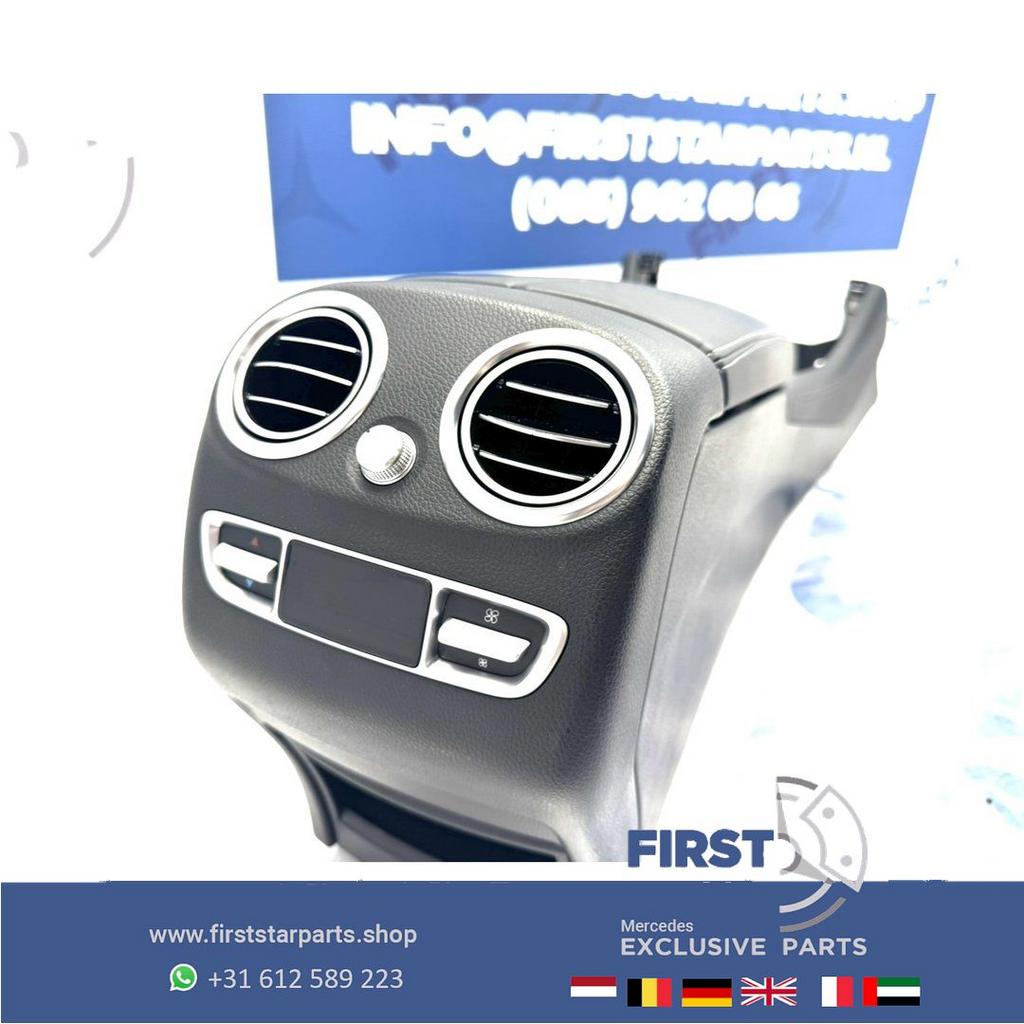 W205 middenconsole armsteun C Klasse 2014-2020 zwart, Auto-onderdelen, Dashboard en Schakelaars, Gebruikt, -, Ophalen of Verzenden