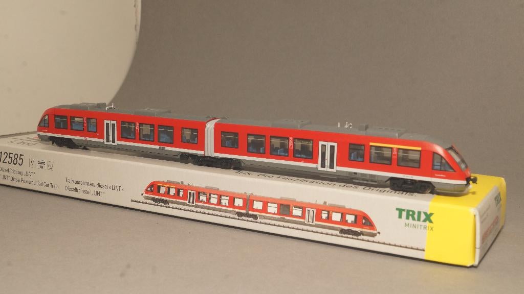 Minitrix  DCC digitaal treinstel "Lint" ovp nieuw, Hobby en Vrije tijd, Trix, Nieuw, Ophalen of Verzenden, Gelijkstroom