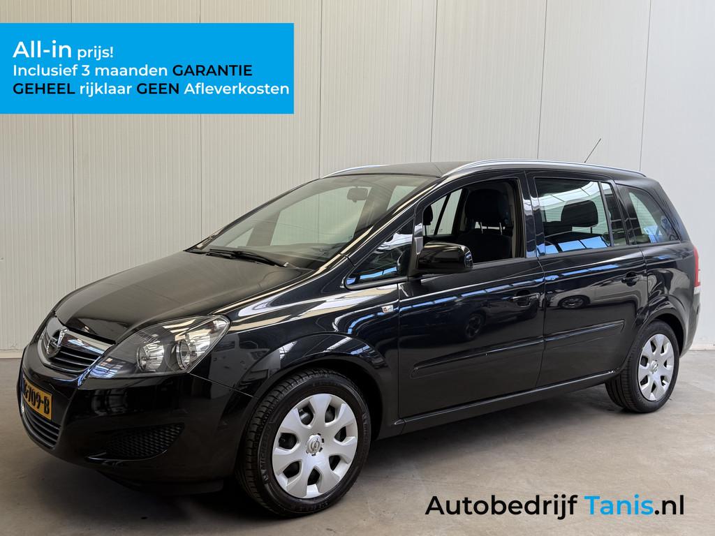Opel Zafira 1.6 Edition AIRCO-TREKHAAK-CRUISE CONTROL-7PERSO, Auto's, Voorwielaandrijving, Euro 5, Gebruikt, Huisgarantie