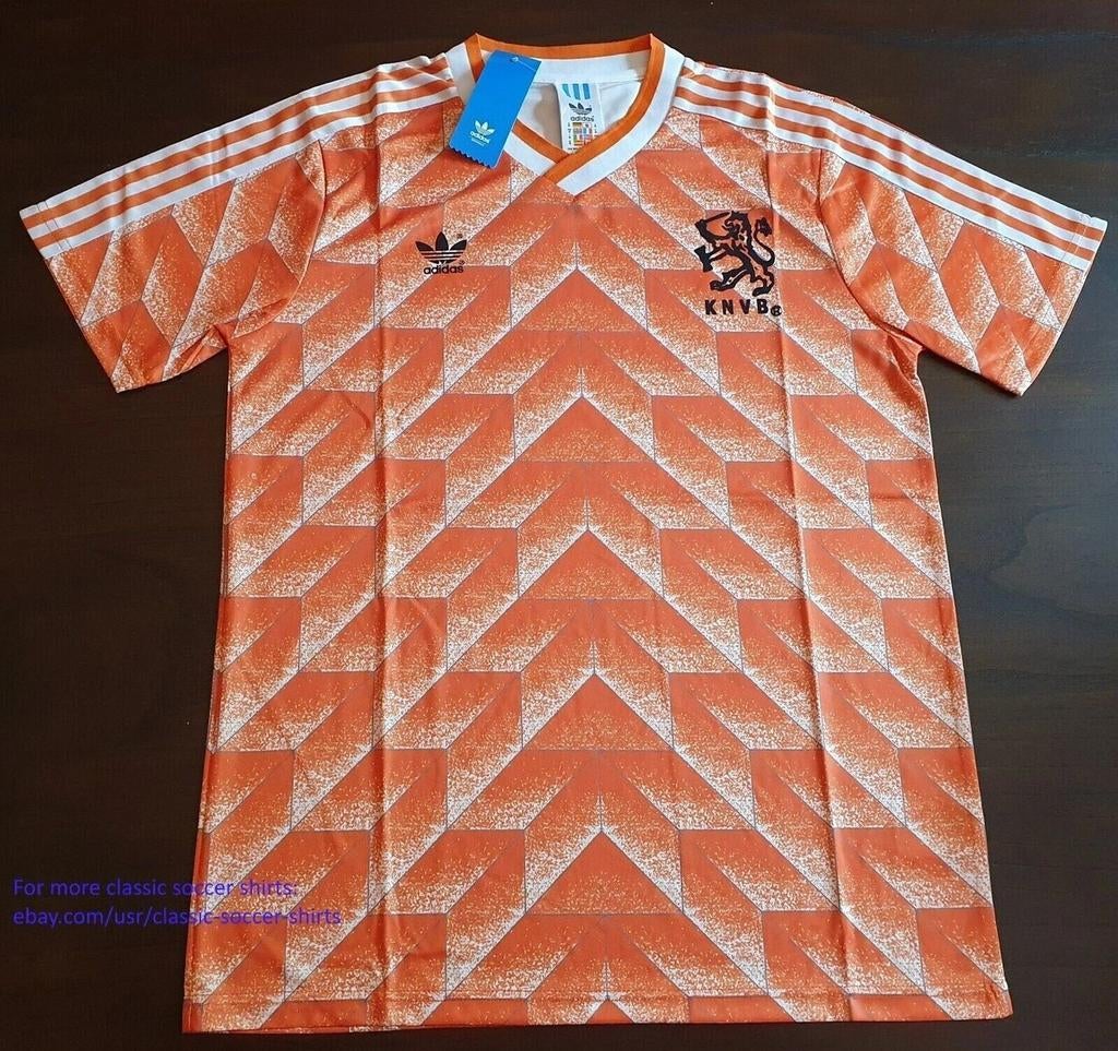 Nederlands Elftal Replica Shirt 1988 - Oranje EK '88 Maat M, Ophalen of Verzenden, Nieuw, Shirt