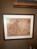 Ditio Transisulana 1617 Kaerius Overijssel kaart, Antiek en Kunst, Kunst | Etsen en Gravures, Ophalen of Verzenden