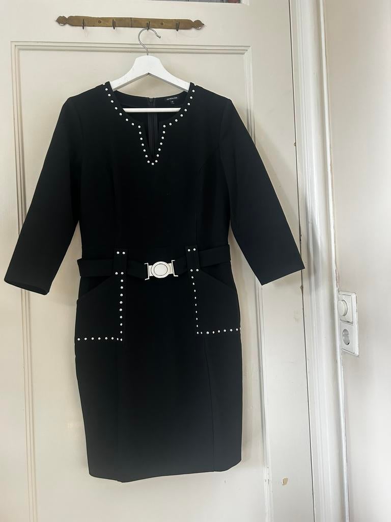 Caroline Biss jurkje zwart 40, Maat 38/40 (M), Zwart, Ophalen of Verzenden, Zo goed als nieuw