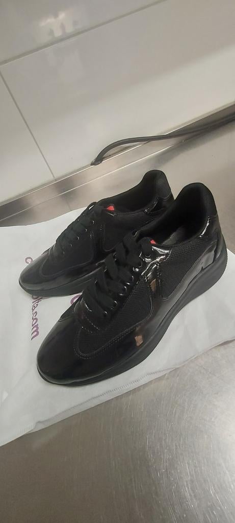 Prada America's Cup Sneakers Zwart, Kleding | Heren, Schoenen, Zwart, Nieuw, Ophalen of Verzenden, Sneakers of Gympen