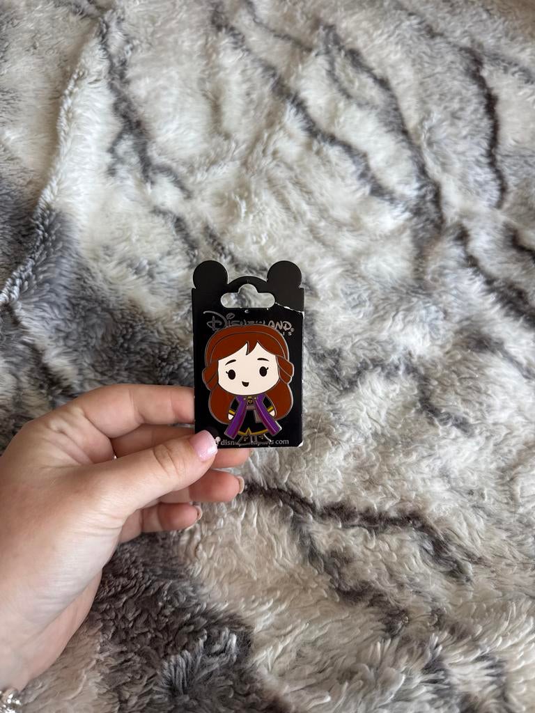 Disney Pin Anna Frozen - Disneyland Paris, Ophalen of Verzenden, Overige figuren, Nieuw, Overige typen