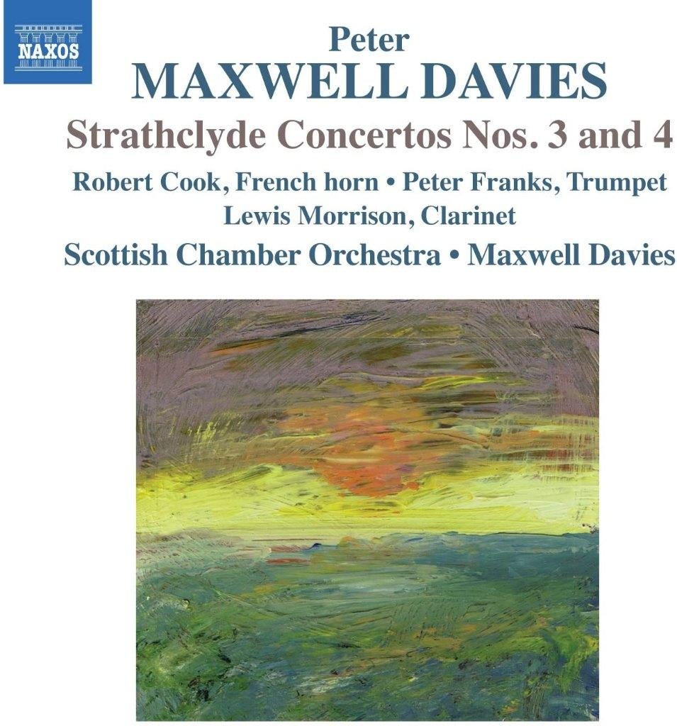Cd Maxwell Davies : Strathclyde concertos nr. 3&4, Cd's en Dvd's, Ophalen of Verzenden, Modernisme tot heden, Zo goed als nieuw