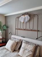 2 x Antiek metalen Bed-deel, Ophalen of Verzenden