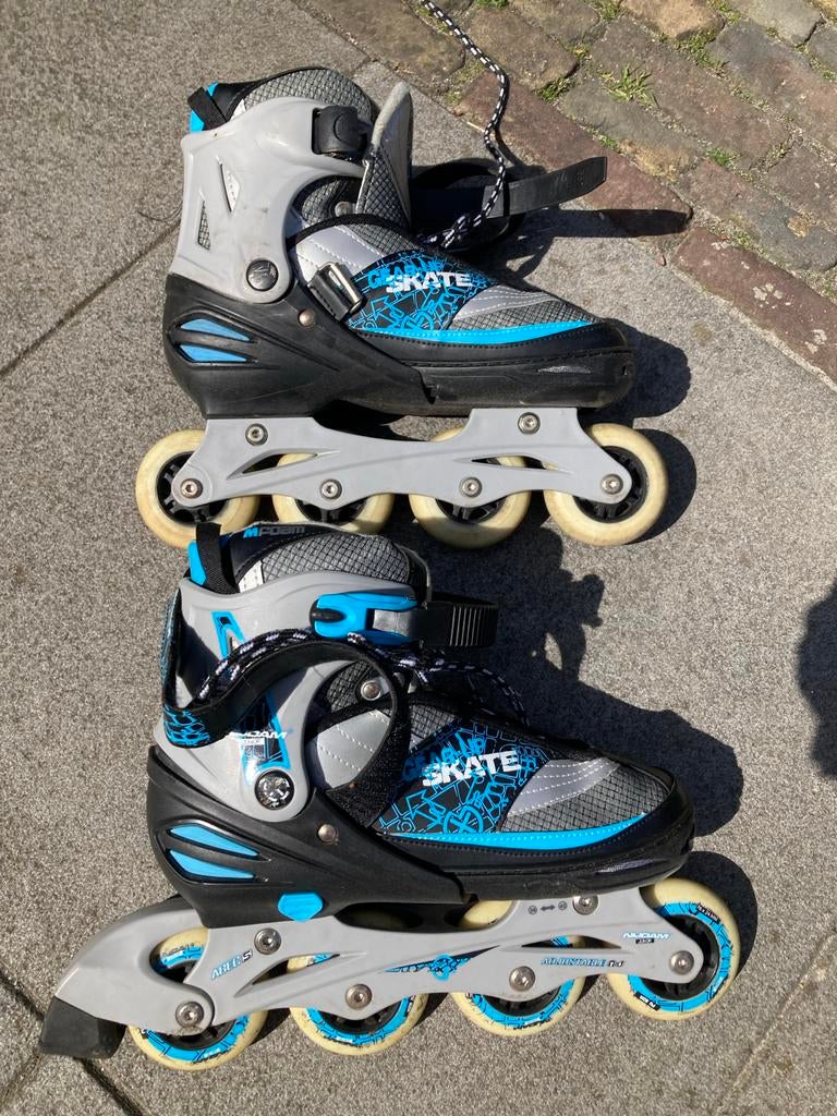 Nijdam Junior Inline Skates - Verstelbaar Maat 39-42, Overige merken, Kinderen, Ophalen of Verzenden, Inline skates 4 wielen