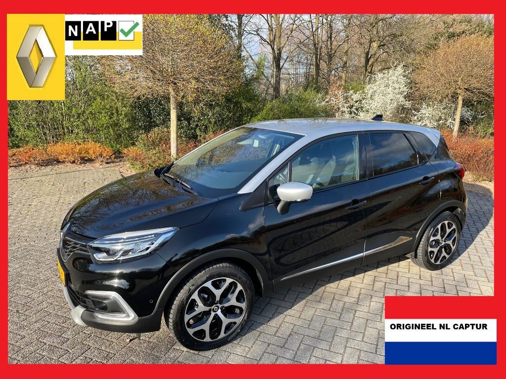 Renault Captur Energy TCe 90PK S&S 2019 Zwart 78dkm NIEUW!, Auto's, Renault, Bedrijf, Captur, ABS, Achteruitrijcamera, Airbags