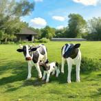 Beeld kalf, kunststof koe, kunst koe, melkkoe, koe beeld, Ophalen, Nieuw, Kunststof, Dierenbeeld