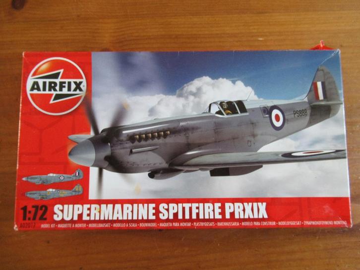 Spitfire PR XIX (Airfix 1/72), Hobby en Vrije tijd, Modelbouw | Vliegtuigen en Helikopters, Zo goed als nieuw, Vliegtuig, 1:72 tot 1:144