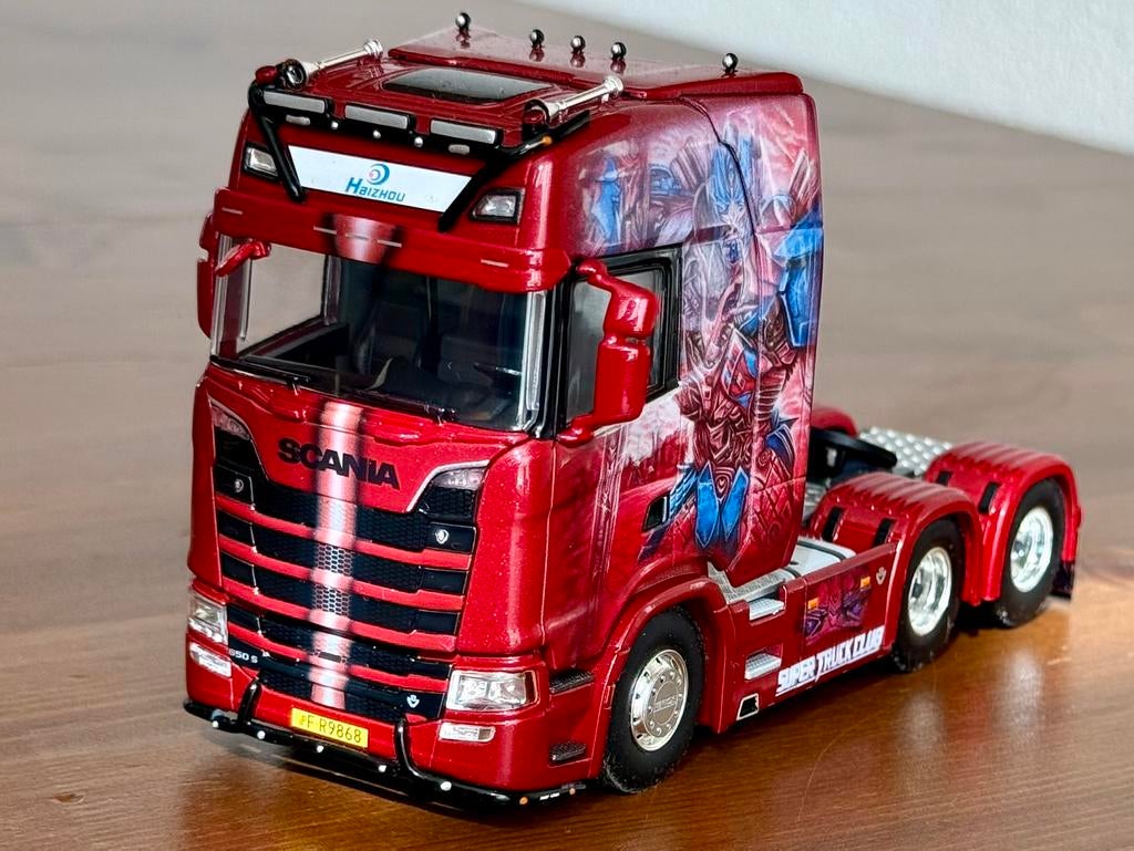 WSI Models- Haizhou Scania 650 S, V8: TRANSFORMERS, Ophalen of Verzenden, Zo goed als nieuw, Bus of Vrachtwagen, Wsi