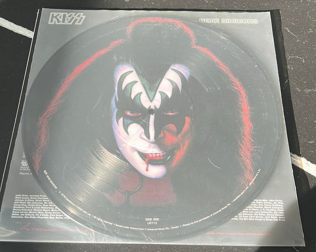 Gene Simmons (KISS) – Solo Album – Picture Disc LP, Cd's en Dvd's, Vinyl | Hardrock en Metal, Ophalen of Verzenden, Zo goed als nieuw