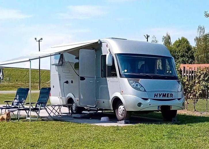 Camper HYMER B514CL 2009, Caravans en Kamperen, Campers, Particulier, tot en met 4, Integraal, Hymer, Fiat, Diesel, Handgeschakeld