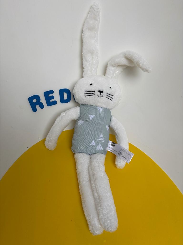 631 hema konijn wit groen, Ophalen of Verzenden, Zo goed als nieuw, Konijn