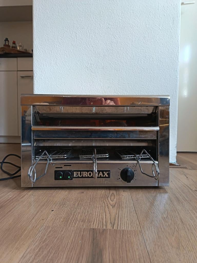 Professionele Euromax Tosti Salamander / Grill, Ophalen of Verzenden, 60 cm of meer, Minder dan 45 cm