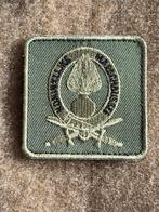5x5 borstembleem gvt kmar, Verzamelen, Verzenden, Marechaussee, Nederland, Embleem of Badge