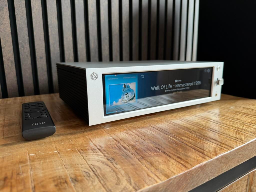 Mooie Hifi Rose RS201E Streamer en Versterker, Overige merken, Ophalen of Verzenden, Zo goed als nieuw, 60 tot 120 watt