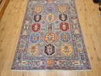 Handgeknoopt oosters tapijt kazak 213x155, Info@SlatsAntiek.nl, 150 tot 200 cm, Vof Slats Antiek, Ophalen of Verzenden
