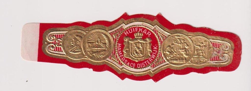 sigarenbanden - HUIFKAR, Ophalen of Verzenden, Zo goed als nieuw, Sigarenbandjes