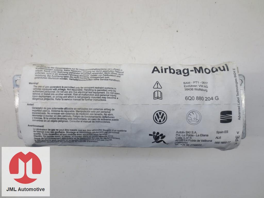 AIRBAG RECHTS PASSAGIER SEAT IBIZA, Auto-onderdelen, Dashboard en Schakelaars, Gebruikt, -, -, Ophalen of Verzenden