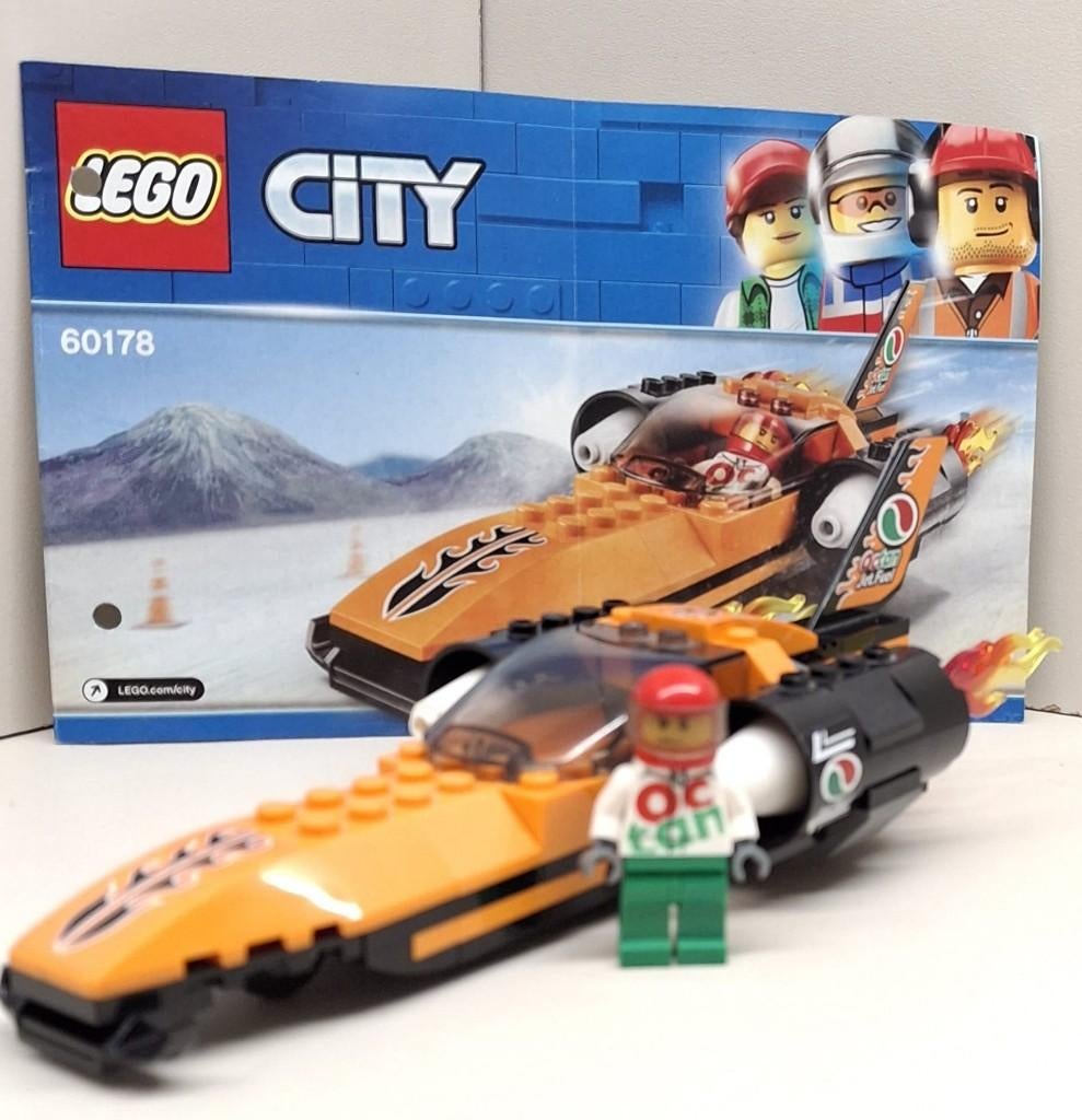 Lego city 60178 snelheidsrecordauto Octan, Compleet, City, Lego, Ophalen of Verzenden