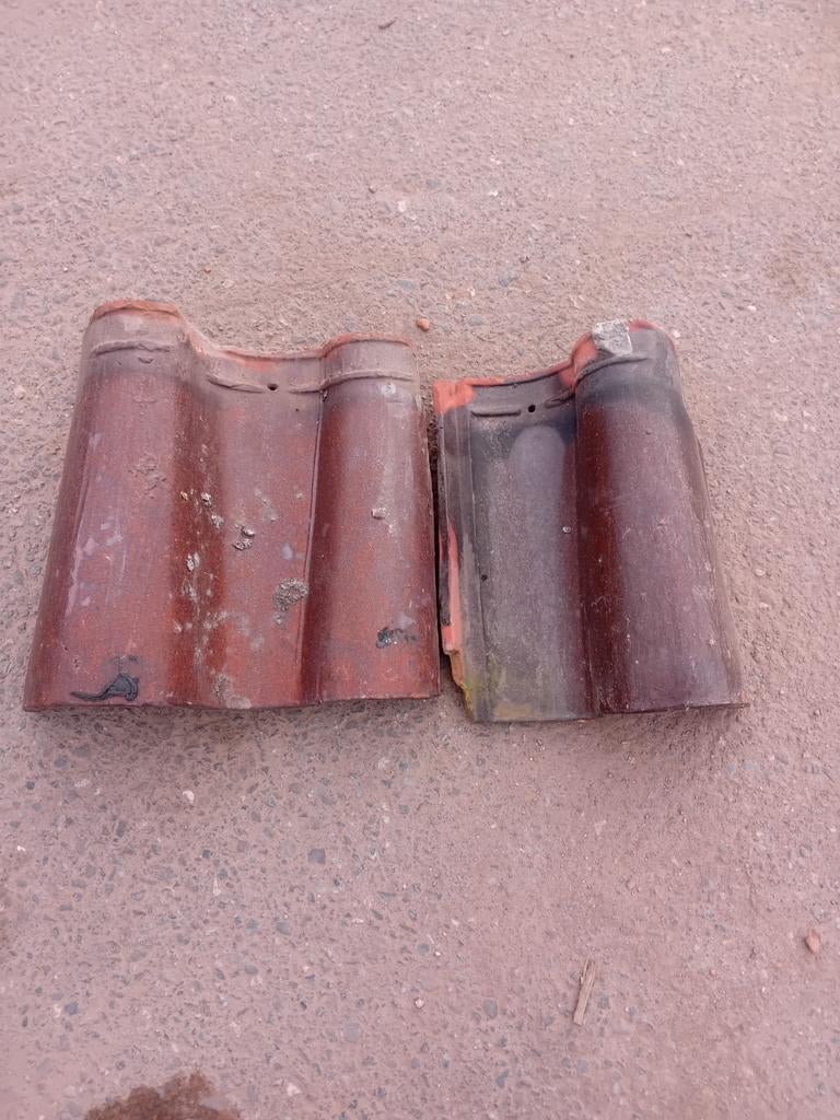 Gevelpannen JC v.d. Schroef Utrecht - Klein Romaans, Doe-het-zelf en Verbouw, Dakpannen en Dakbedekking, Gebruikt, Dakpannen, Steen of Klei