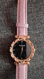 Nieuw horloge. Maximale sluit lengte 20 cm., Ophalen of Verzenden, Nieuw, Zwart, Overige materialen