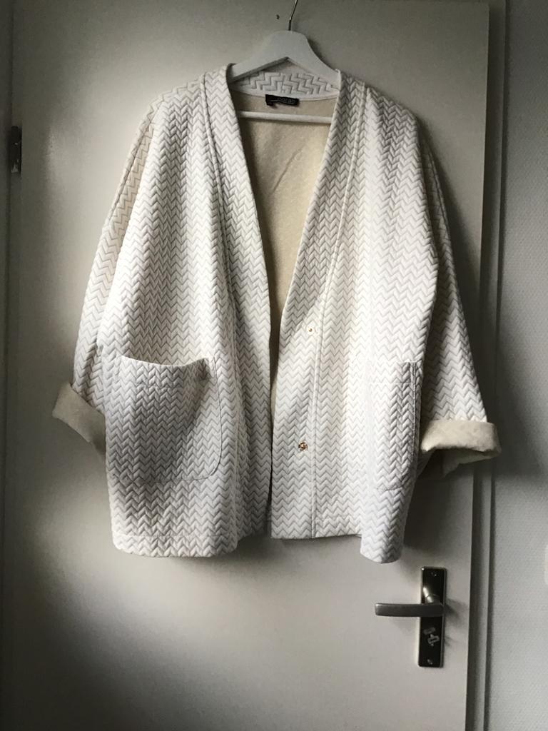 Norah kimono jasje maat 48 Nieuw, Kleding | Dames, Beige, Maat 46/48 (XL) of groter, Nieuw, Ophalen of Verzenden