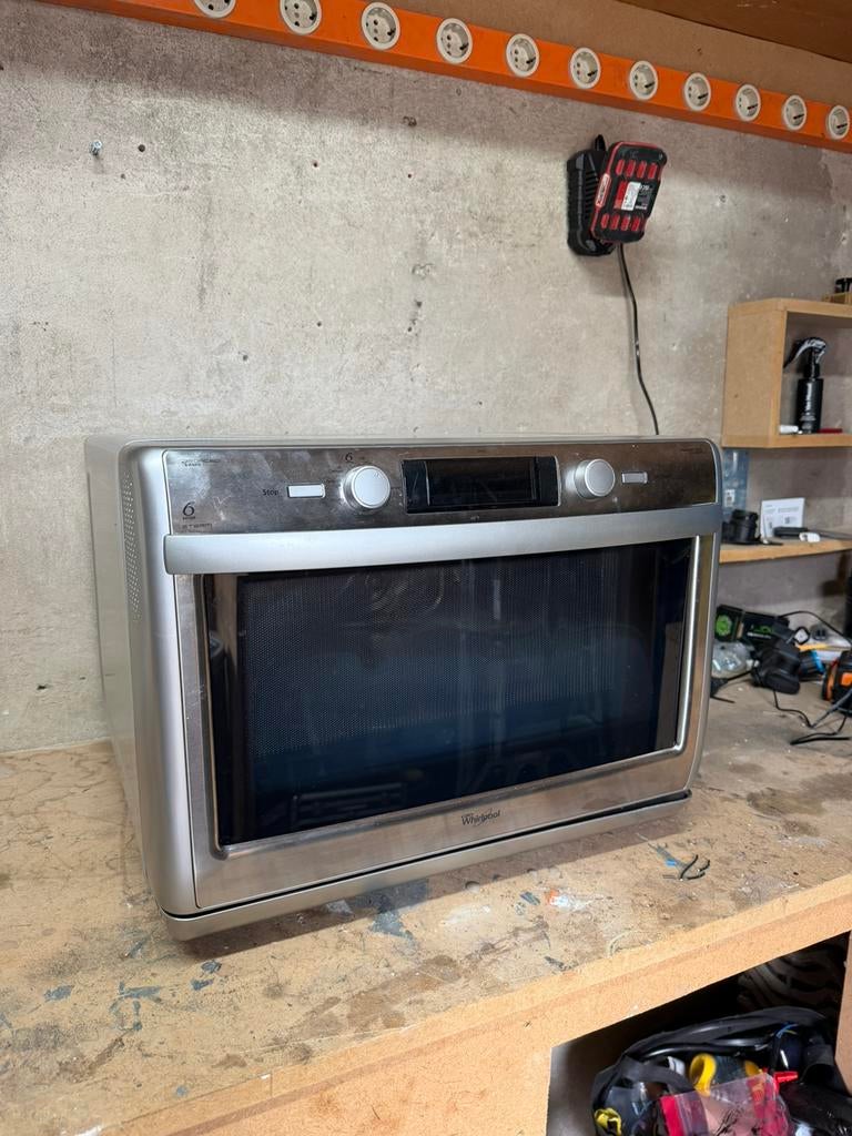 Vrijstaande combi oven magnetron, Witgoed en Apparatuur, Ovens, Ophalen, Zo goed als nieuw, Minder dan 45 cm