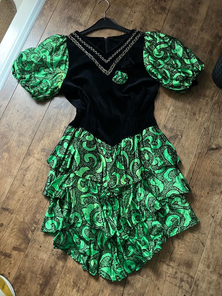 carnavalsjurk maat S/M, Kleding | Dames, Carnavalskleding en Feestkleding, Maat 38/40 (M), Carnaval, Ophalen of Verzenden, Kleding