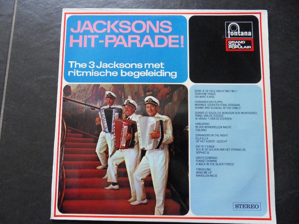 The 3 Jacksons – Jacksons Hit-parade (LP), Ophalen of Verzenden, Gebruikt, 12 inch