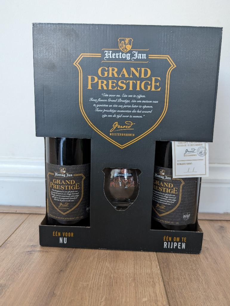 Keldergerijpt - Hertog Jan Set Grand Prestige - 2018 #B62, Ophalen of Verzenden, Nieuw, Flesje(s), Hertog Jan
