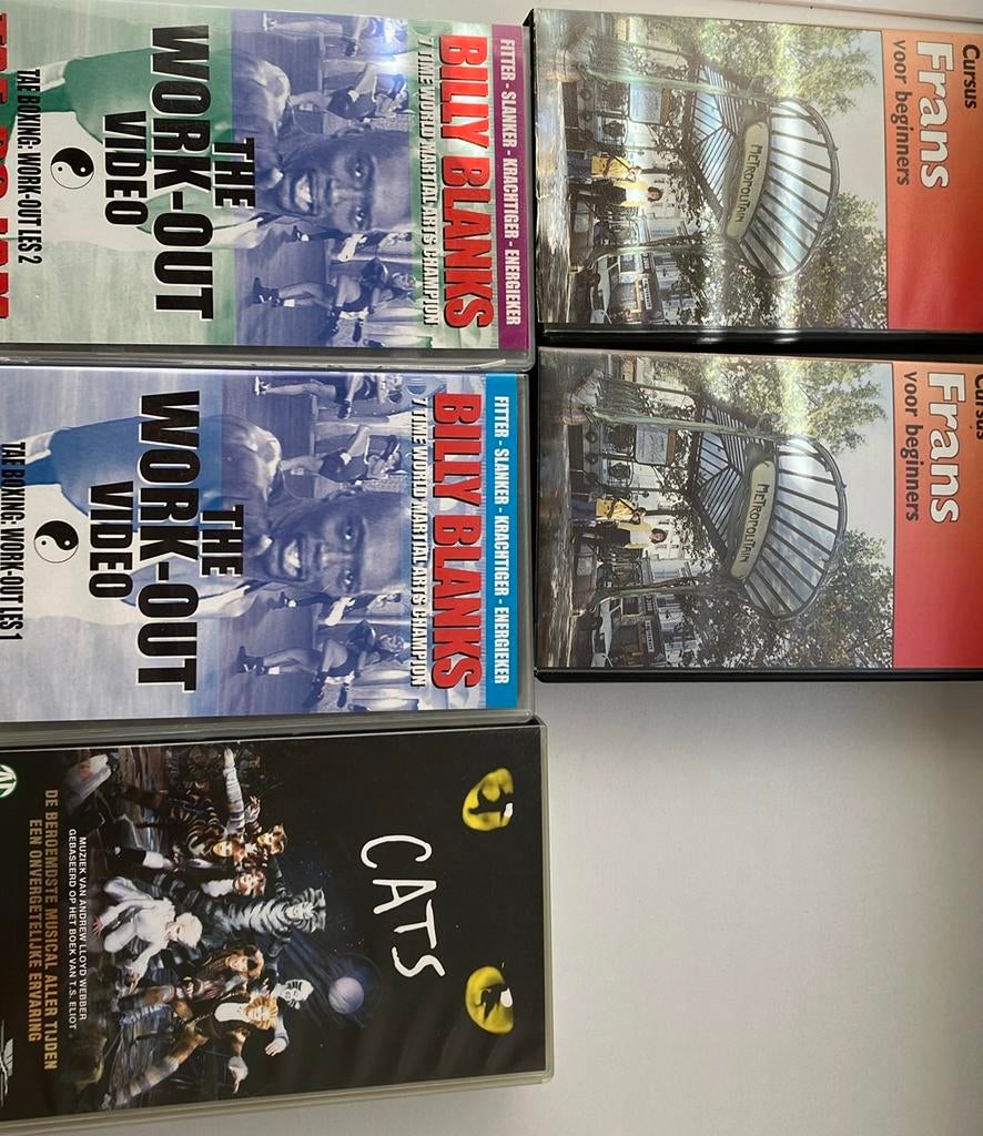 Videobanden, Vanaf 16 jaar, Ophalen, Zo goed als nieuw