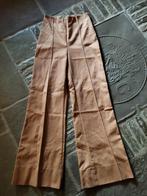 Flared Leg Broek Josh V Stretch Maat M, Kleding | Dames, Broeken en Pantalons, Maat 38/40 (M), Beige, Ophalen of Verzenden, Zo goed als nieuw