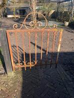 Brocante Oud IJzeren Tuin hek poort - Decoratief en Mooi, Tuin en Terras, Ophalen, Met poort, Gebruikt, Tuinhek