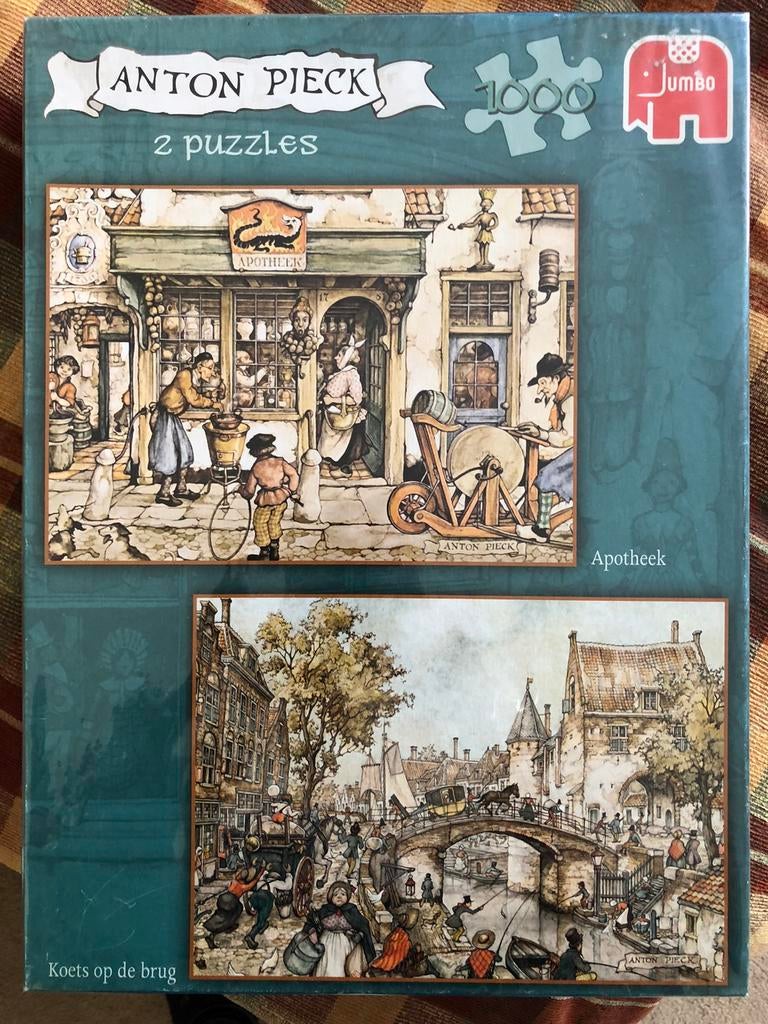 Anton Pieck puzzels, Hobby en Vrije tijd, Denksport en Puzzels, Ophalen, Minder dan 500 stukjes, Zo goed als nieuw