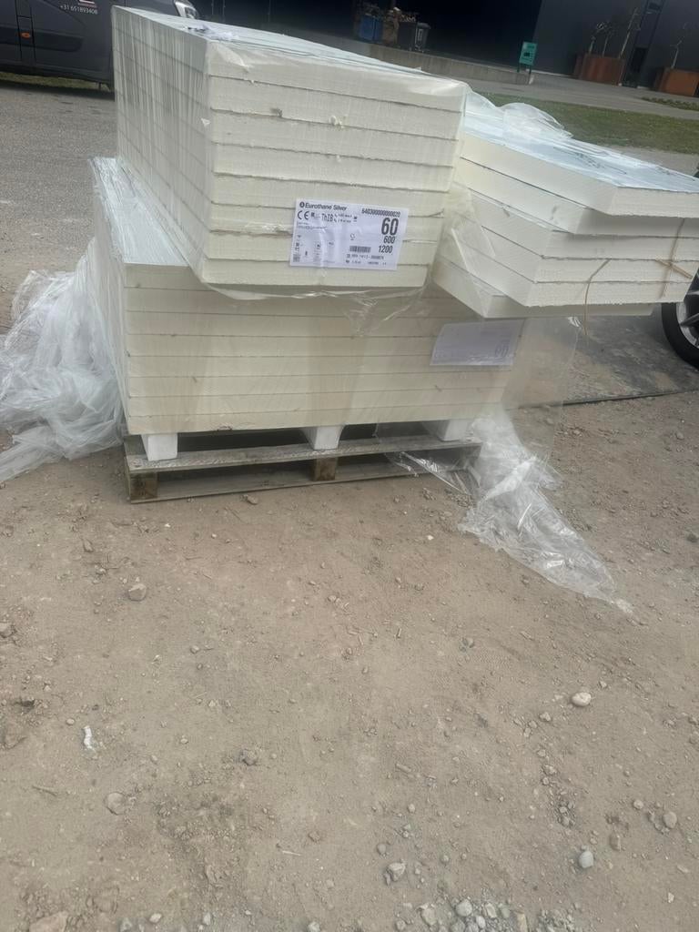 Isolatie pirplaat panelen, Minder dan 4 cm, Overige materialen, Ophalen of Verzenden, Zo goed als nieuw