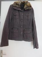 Grijze jas met losse bontkraag van Spiritueel m/38, Maat 38/40 (M), Spiritueel, Nieuw, Ophalen of Verzenden